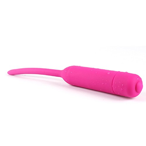 LCLrute Hot Selling Sexspielzeug Für Männer 10 Frequenz Männlich Urethral Sounds Silikon Penis Plug Dilator Stretching Sexspielzeug Pink - 2